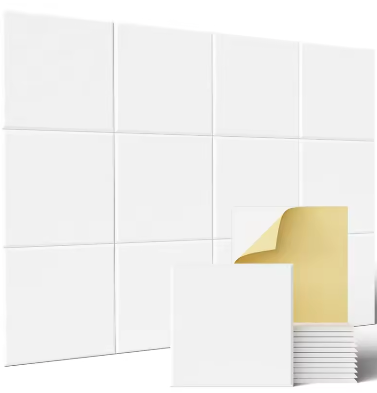 Luxury Adhesive Acoustic Panels — 12pcs