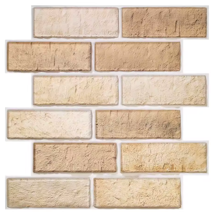 3D Wall Tile — Adhesive Stick