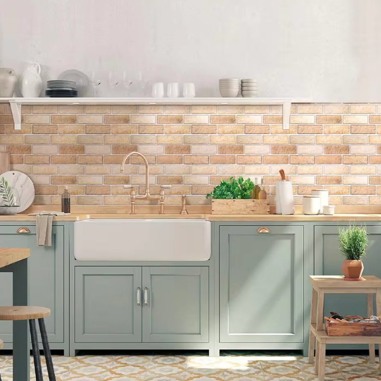 3D Wall Tile — Adhesive Stick